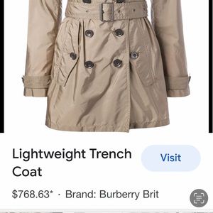Burberry Britt coat